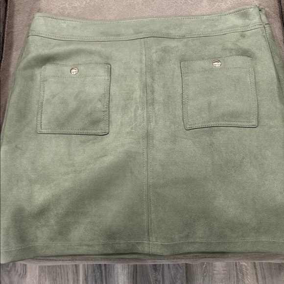 LOFT Dresses & Skirts - LOFT Sage Green Mini Skirt